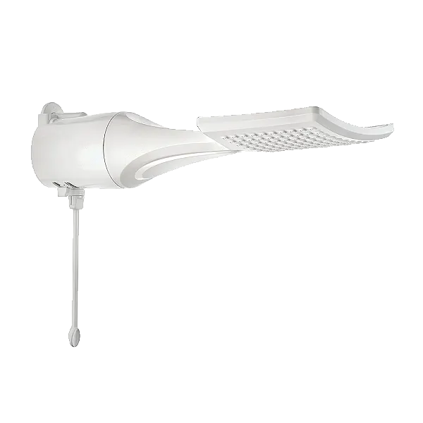 Chuveiro Elétrico Eletrônico 7500W Branco Quadrado Loren Shower Lorenzetti