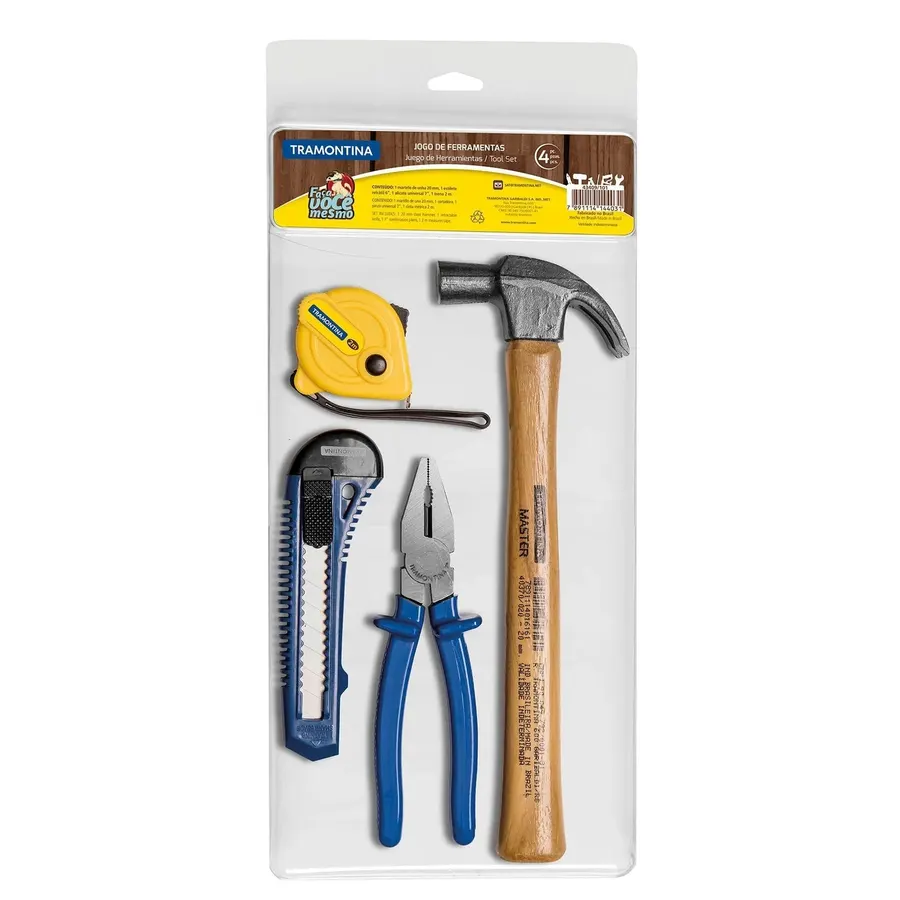 Kit de Ferramentas Tramontina 4 Peças