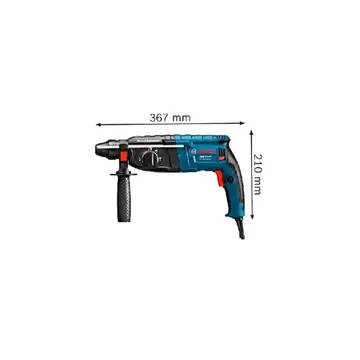 Martelete Perfurador Rompedor GBH 2-24 D 820W com Maleta Bosch 3