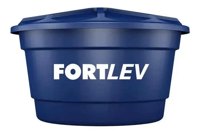 Caixa d água Fortlev 2000L Vertical Polietileno Azul 1.89m