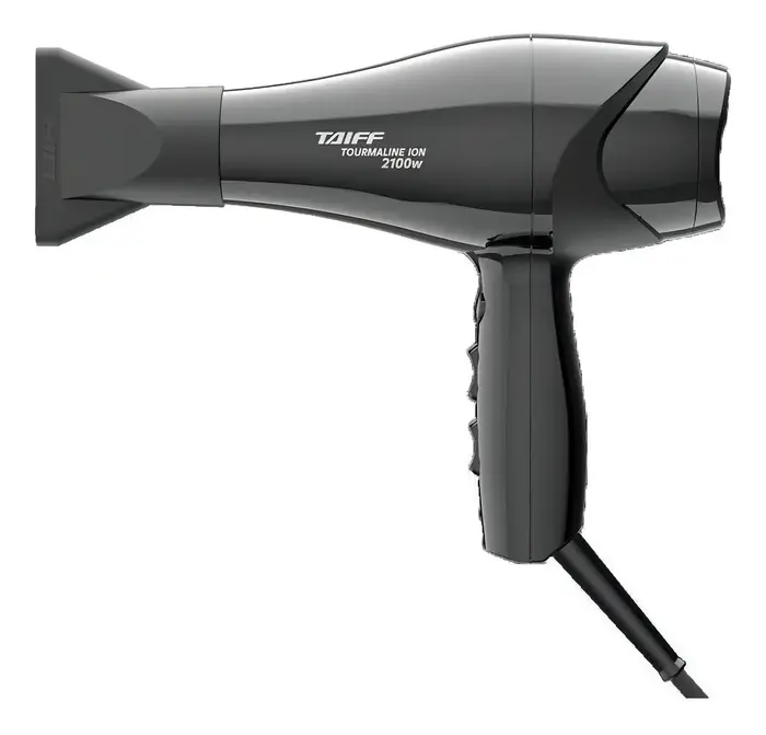 Secador Taiff Tourmaline Íon 2100W – Alta Performance Preto