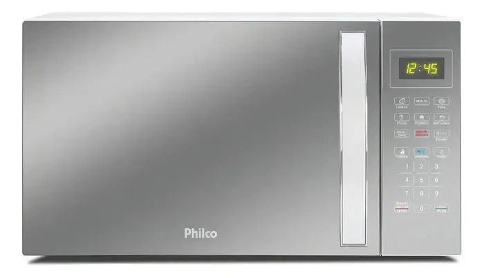 Micro-ondas Philco PMO38E 33L Espelhado Branco 1400W 220V