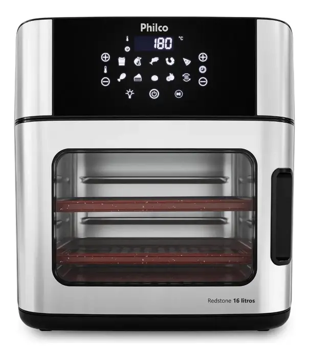 Fritadeira Air Fryer Philco PAF16A 4 em 1 Digital 16L Bivolt