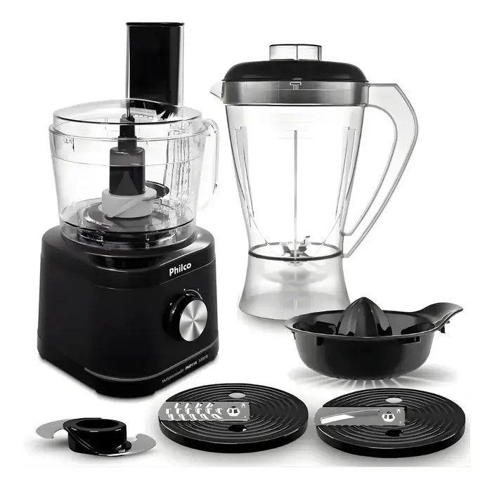Philco Multiprocessador 5 em 1 1000W com Espremedor e 1.5L