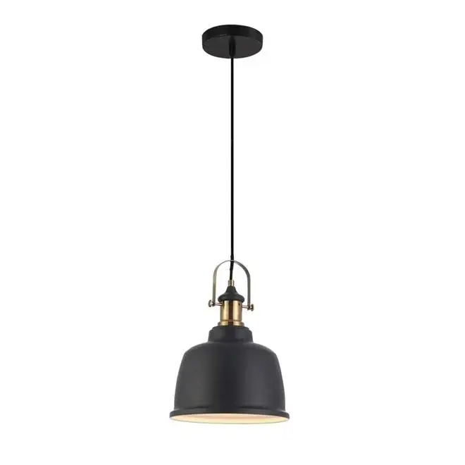Pendente Soho Vintage Preto - Blumenau - Vidro Âmbar