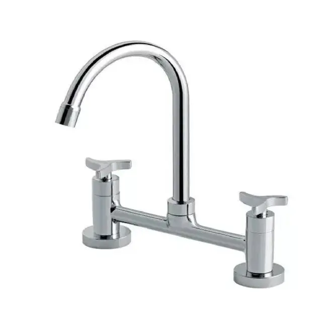 Misturador Para Cozinha De Mesa Trio Cromado - DOCOL