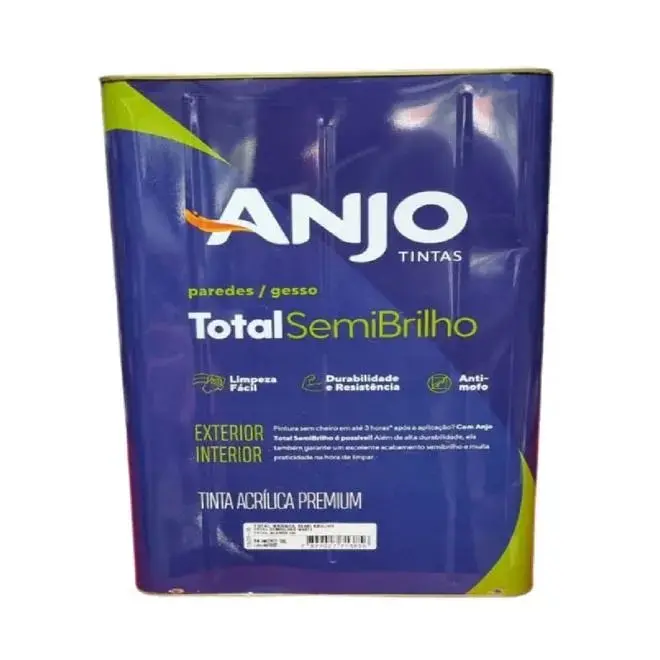 Tinta Acrílica Total Semi Brilho Premium 18L Terracota - ANJO