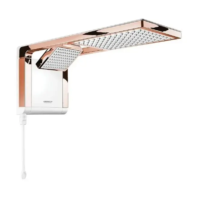 Chuveiro Lorenzetti Acqua Duo Ultra 7800W 220V Branco/Rose Gold