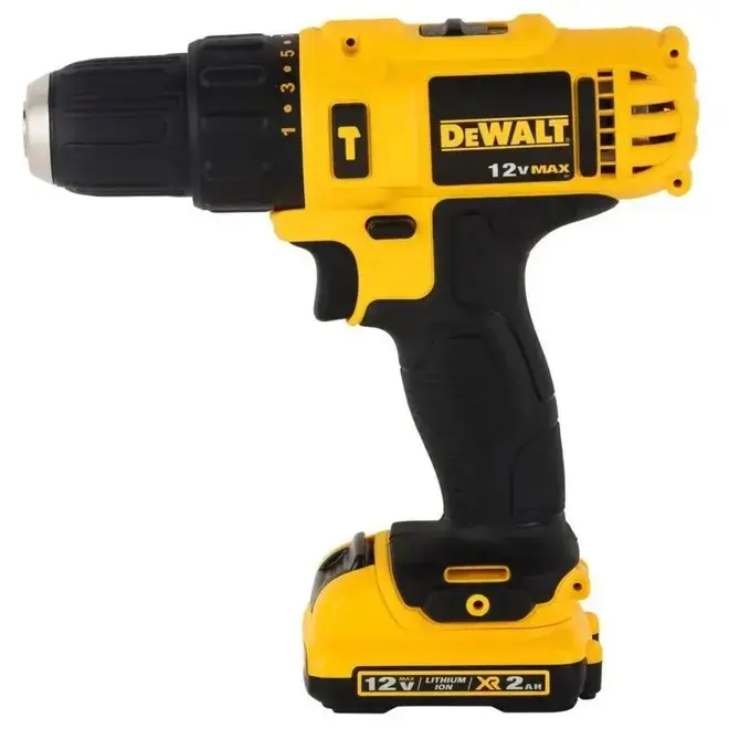 Parafusadeira e Furadeira de Impacto Dewalt DCD716D2-BR 12V Max com 2 Baterias e Carregador
