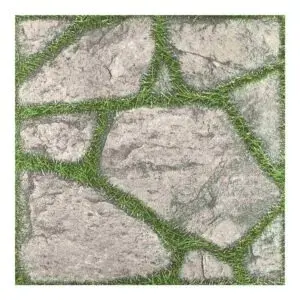 Piso 5757511 Bold Rústico Cinza 57x57cm 3,30m2