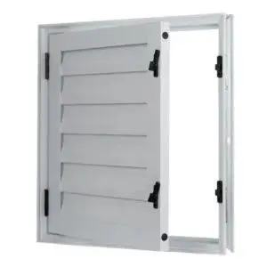 Porta Abrigo de Pia de Giro Alumínio Branco Proex