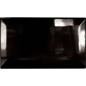 Revestimento Black Bold Brilhante Preto 10x20cm 1,38m2