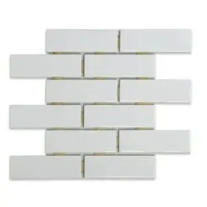 Revestimento Pompéia Bold Brilhante Branco 5x15cm 1,42m2