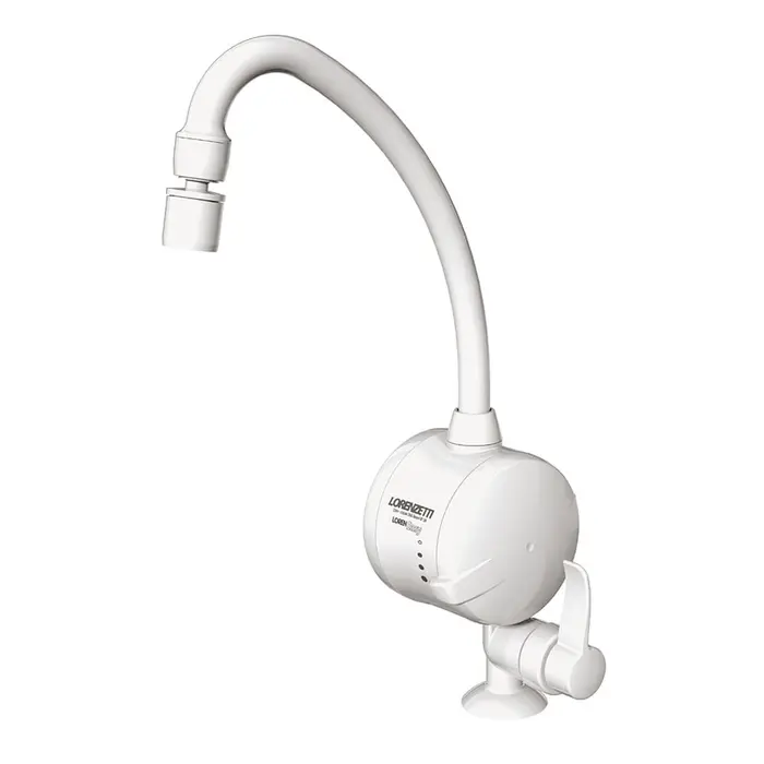 Torneira Elétrica Loren Easy de Mesa Branca 220V 5500W Lorenzetti