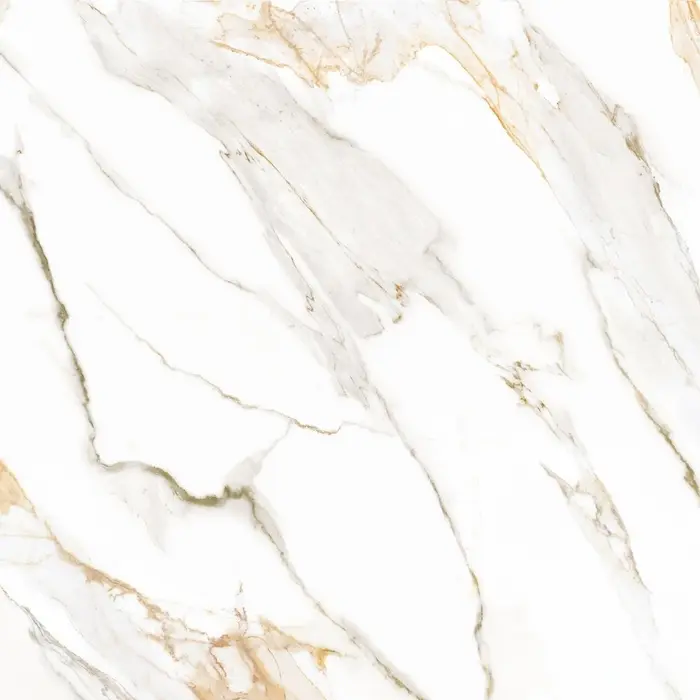Porcelanato 76000Calacata Oro Retificado Acetinado Branco 76×76 1,73m2