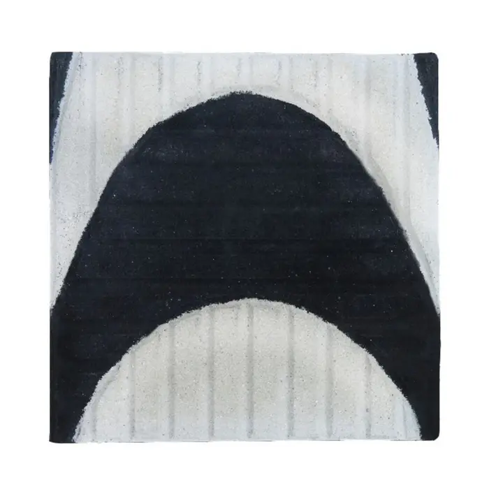 Piso Cimentício Copacabana Preto e Branco 30,7×30,7cm Amarrado c/ 5 Un