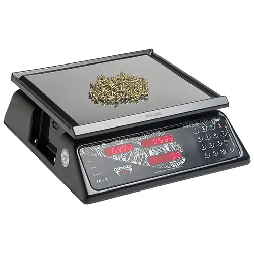 Balança Automática Elétrica Pesadora e Contadora de Precisão 15 KG X 10G – CR 15