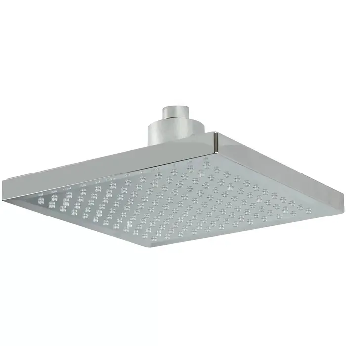 Chuveiro Quadrado 20×20 cm Led 3 Cores a Gás