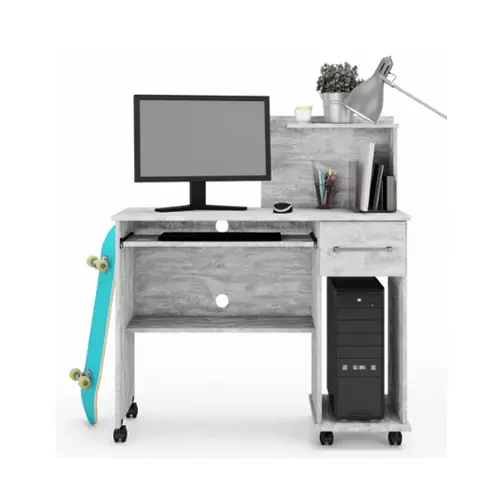 Mesa Computador Studio New Grigio Cod 902952