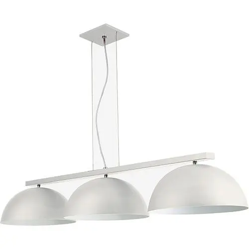 Pendente Triplo 320 3 Lâmpadas Soquete E27 Branco