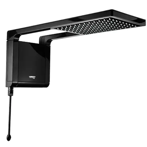 Chuveiro Eletrônico de Parede, Preto – Acqua Storm Ultra