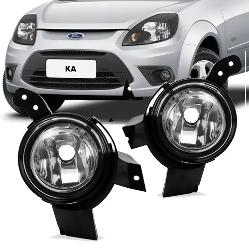 Kit Farol Auxiliar Fiesta Hatch/Sedan 2008 à 2010, Ka 2008 à 2011, Ecosport 2008 à 2012