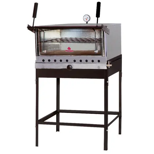 Forno a Gás com Estrutura externa em aço inox escovado – PRP-770 S/KG