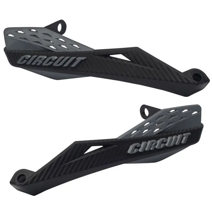 Protetor de Mão Fênix Carbon II Preto e Cinza para Motos CIRCUIT EQUIPMENT-PM080-213