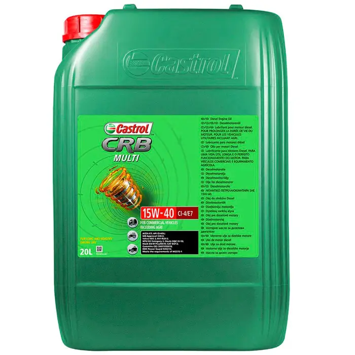 Lubrificante CRB Multi 15W-40 CH-4 20L CASTROL-3427868