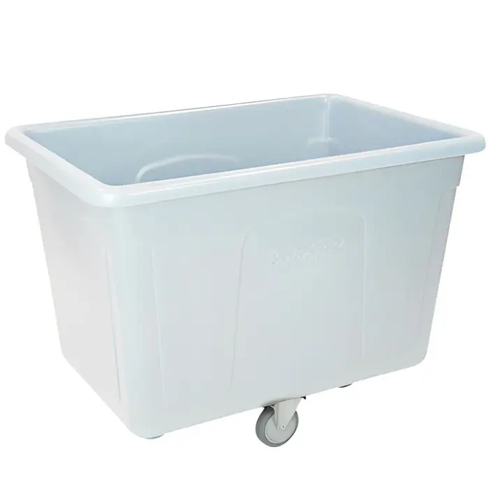 Carro Cuba Branco 116 x 80 x 115cm 400L Sem Tampa BRALIMPIA-C400BR
