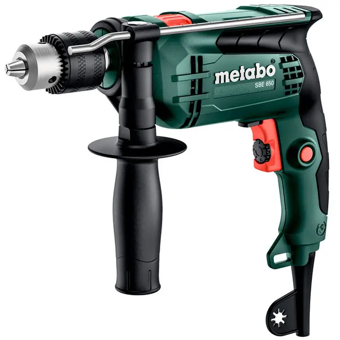 Furadeira de Impacto Reversível Industrial 650W 1/2 Pol. 1500RPM 220V METABO-SBE650