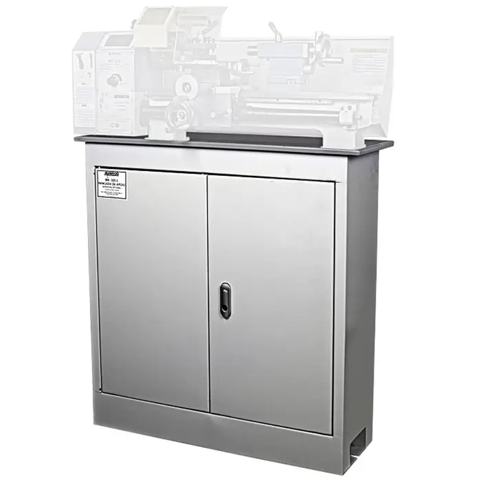 Bancada de Apoio com Armário de 2 Portas para Torno MR-325-3 MANROD- 00879208368214